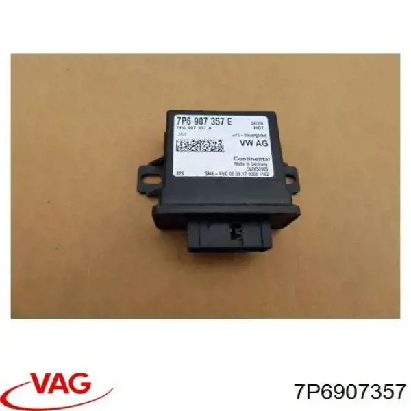 7P6907357 VAG Módulo de direção (Centralina eletrônica) de iluminação adativa
