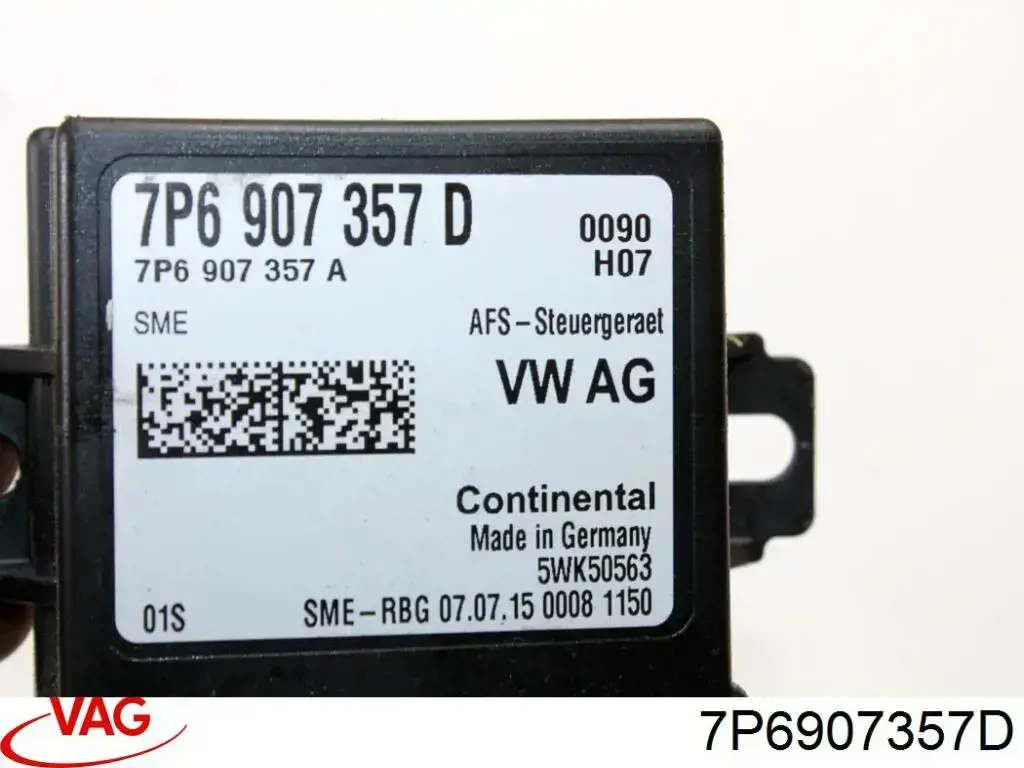 Compre 7P6907357DZ00 VAG Módulo de direção (Centralina eletrônica) de iluminação adativa