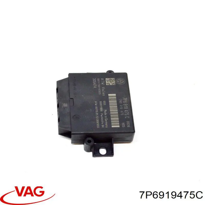 7P6919475C VAG Módulo de direção (Centralina eletrônica) de sensor de estacionamento