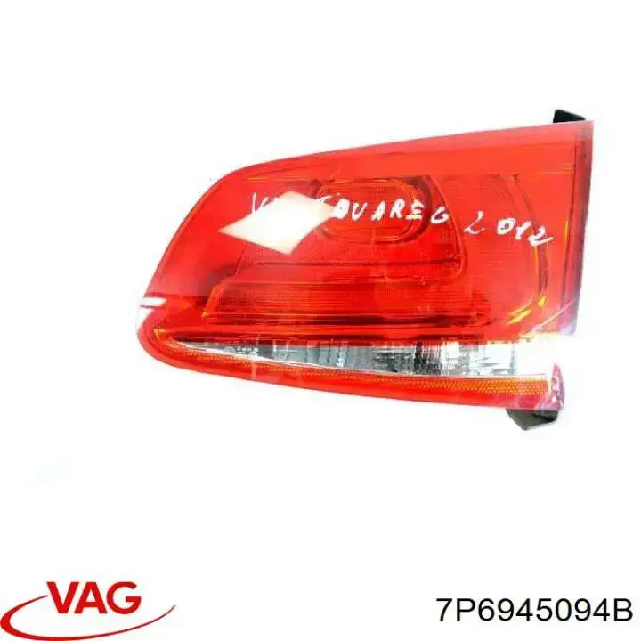 7P6945094B VAG Lanterna traseira direita interna