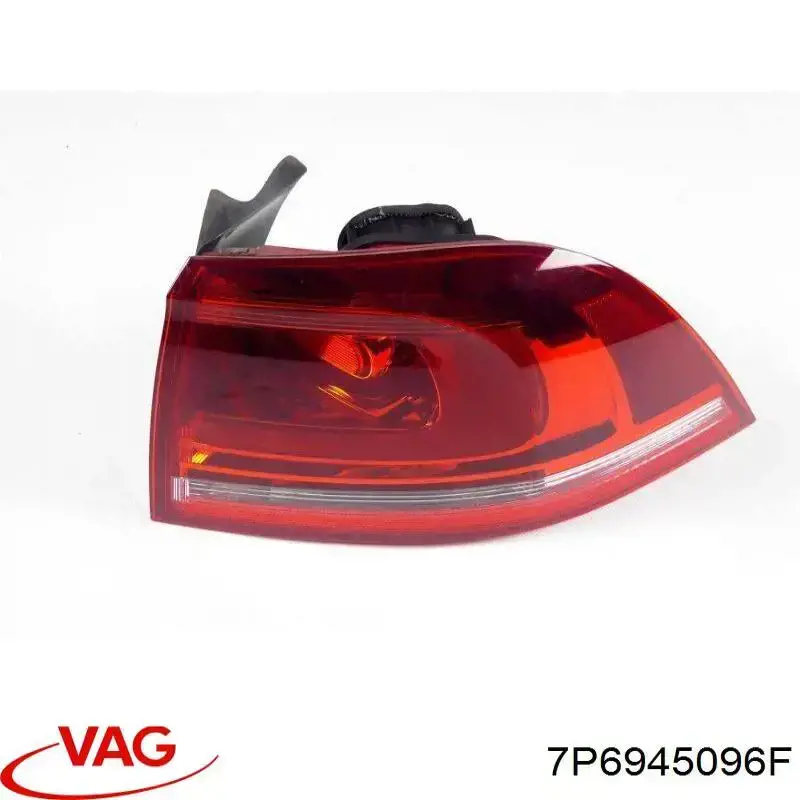 7P6945096F VAG Lanterna traseira direita externa