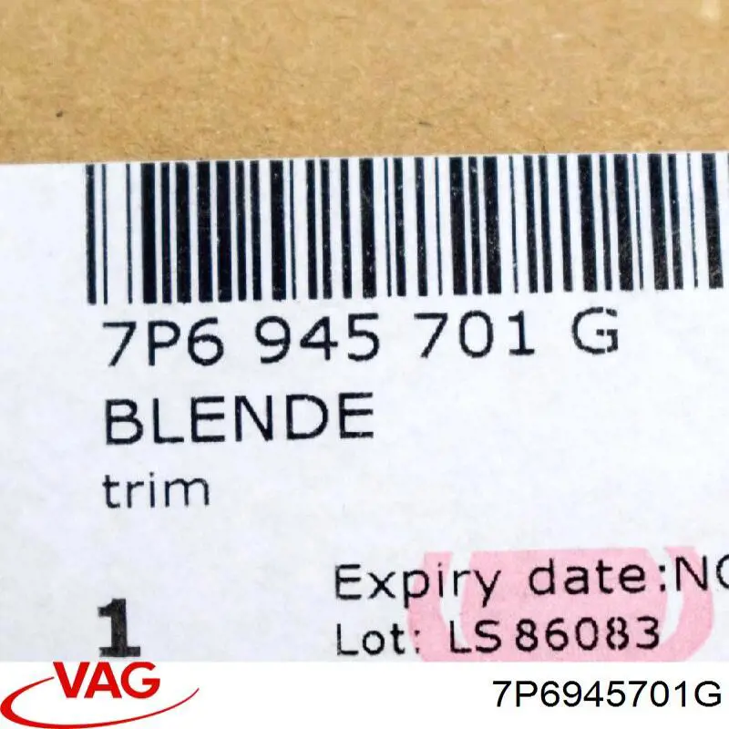 Lanterna de nevoeiro traseira esquerda VAG 7P6945701L preço, a partir de 63,76 USD
