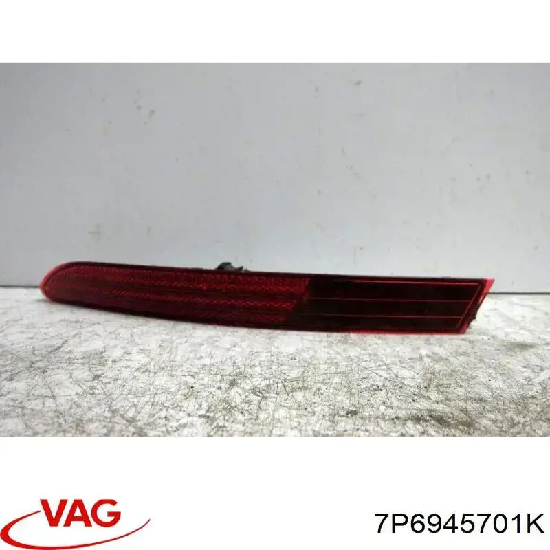 7P6945701K VAG Lanterna de nevoeiro traseira esquerda