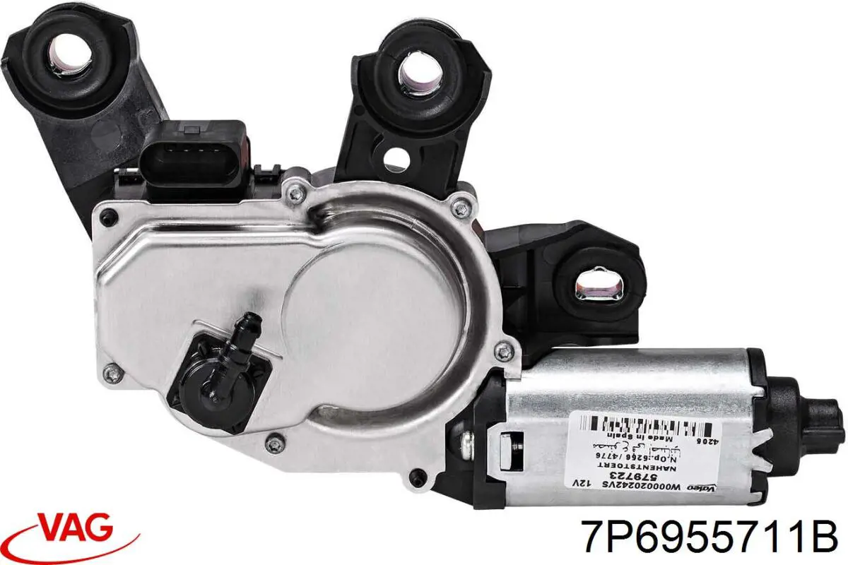 Motor de limpador pára-brisas de vidro traseiro VAG 7P6955711B preço, a partir de 128,80 USD