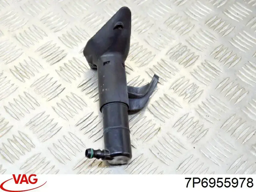 Suporte do injetor de fluido para lavador das luzes (cilindro de elevação) VAG 7P6955978 preço, a partir de 29,26 USD