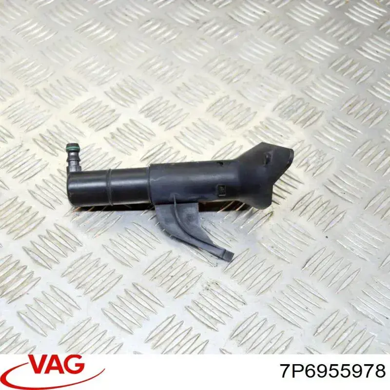 Compre 7P6955978 VAG Suporte do injetor de fluido para lavador das luzes (cilindro de elevação)