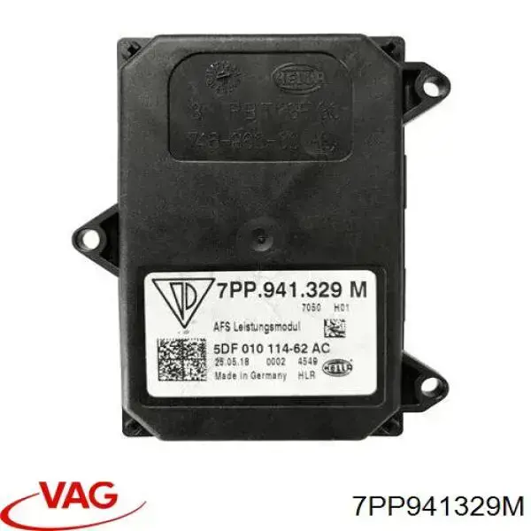 7PP941329M VAG Módulo de direção (Centralina eletrônica) de iluminação adativa
