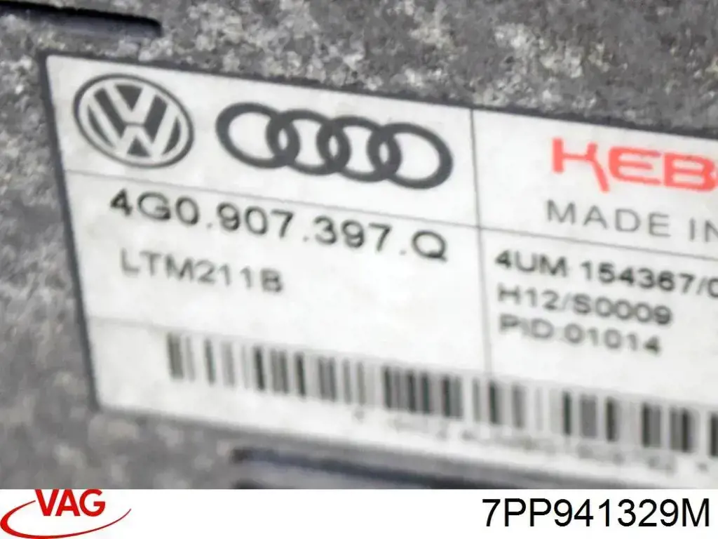 Compre 7PP941329M VAG Módulo de direção (Centralina eletrônica) de iluminação adativa