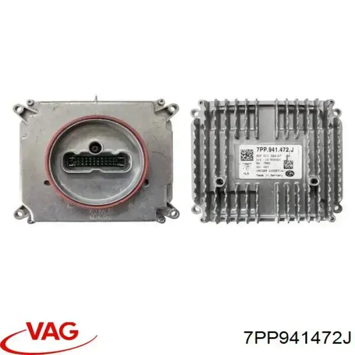 7PP941472G VAG Módulo de direção (Centralina eletrônica) das luzes