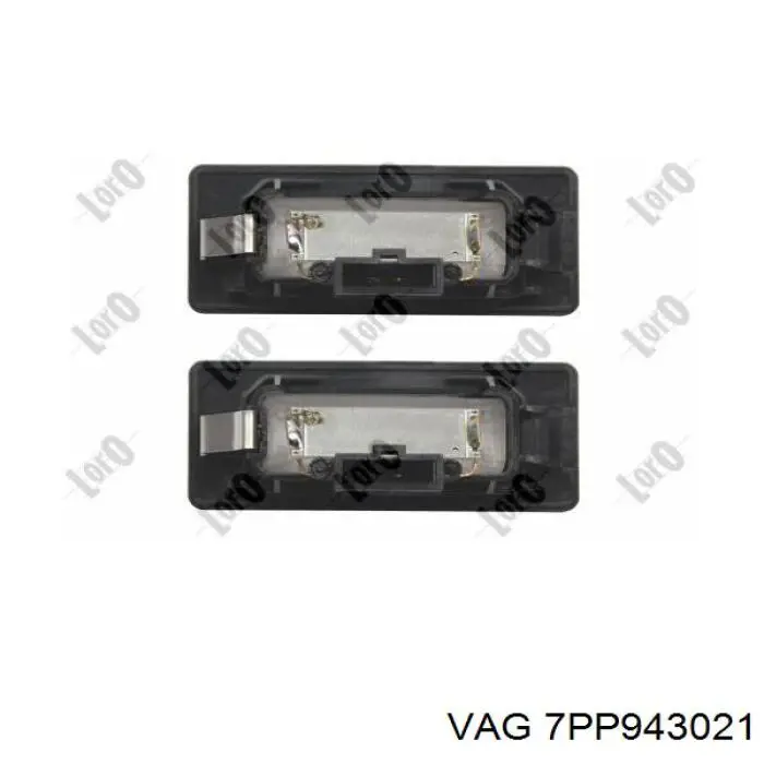 Lanterna da luz de fundo de matrícula traseira VAG 7PP943021 preço, a partir de 10,22 USD