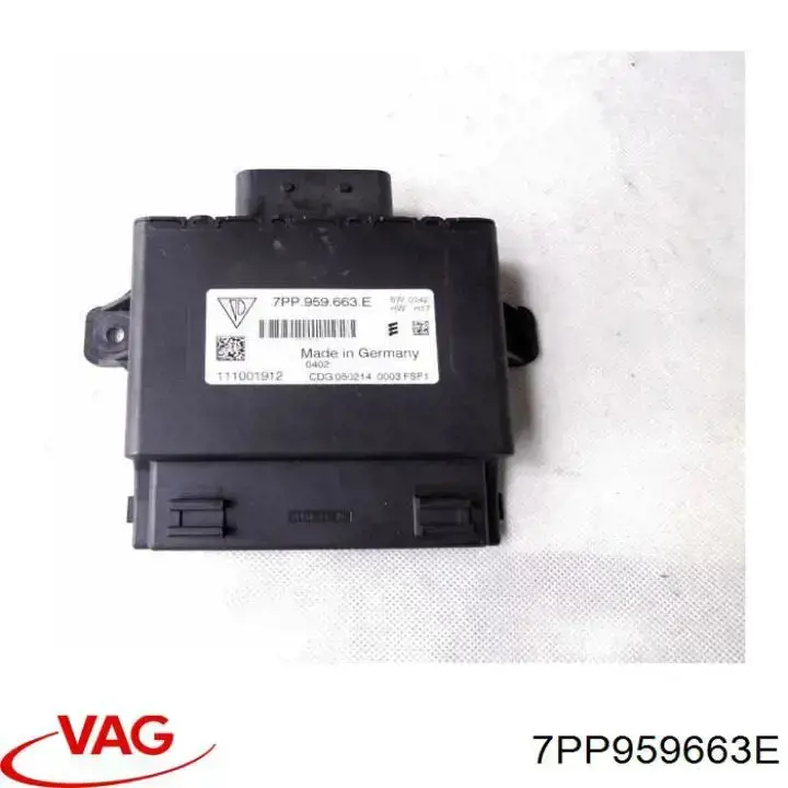 7PP959663E VAG Estabilizador de tensão