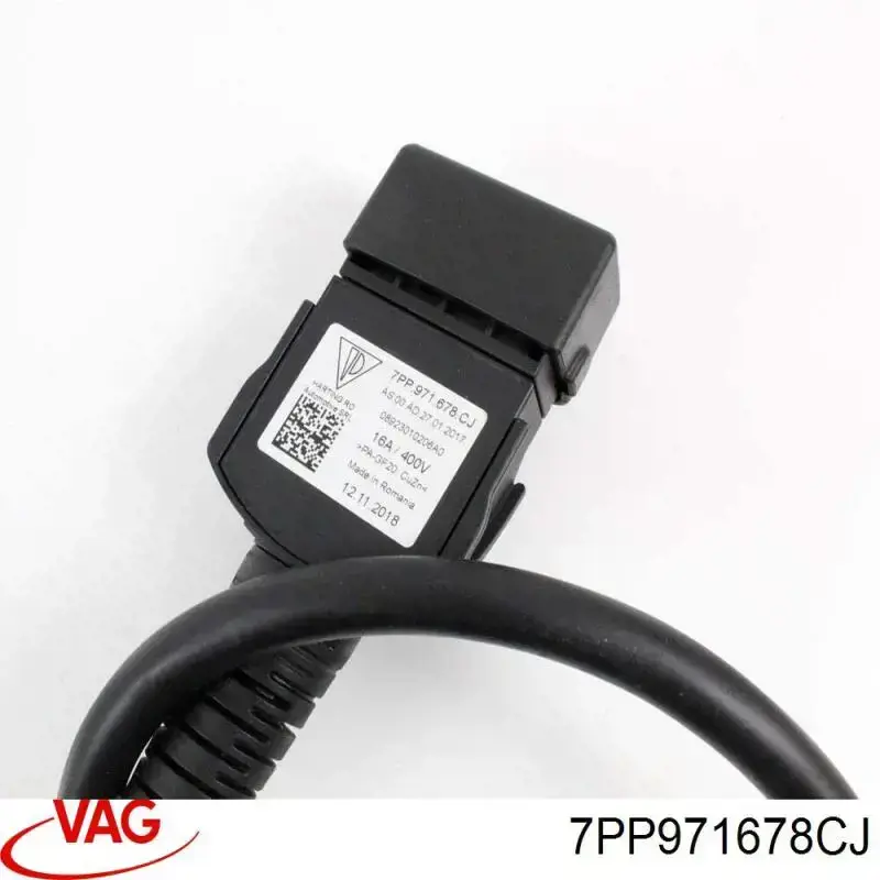 7PP971678GD VAG Cabo de carregamento do carro elétrico