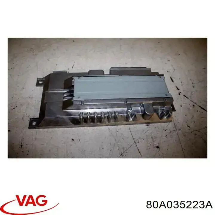 80A035223A VAG Reforçador do som de sistema de áudio