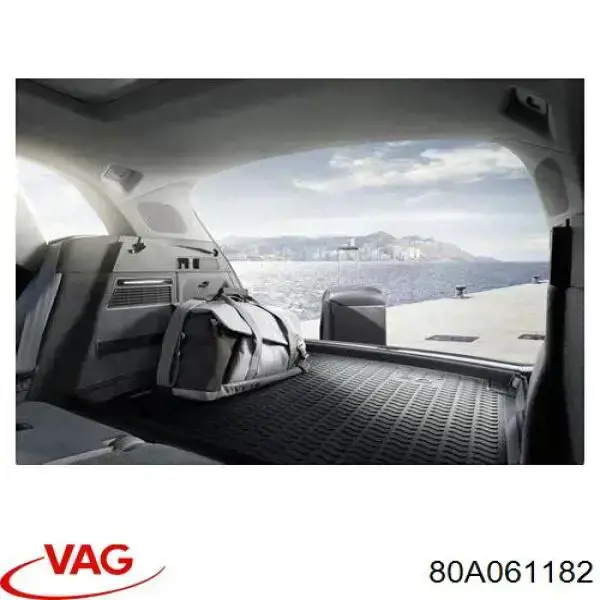 80A061182 VAG Tapete da seção de bagagem