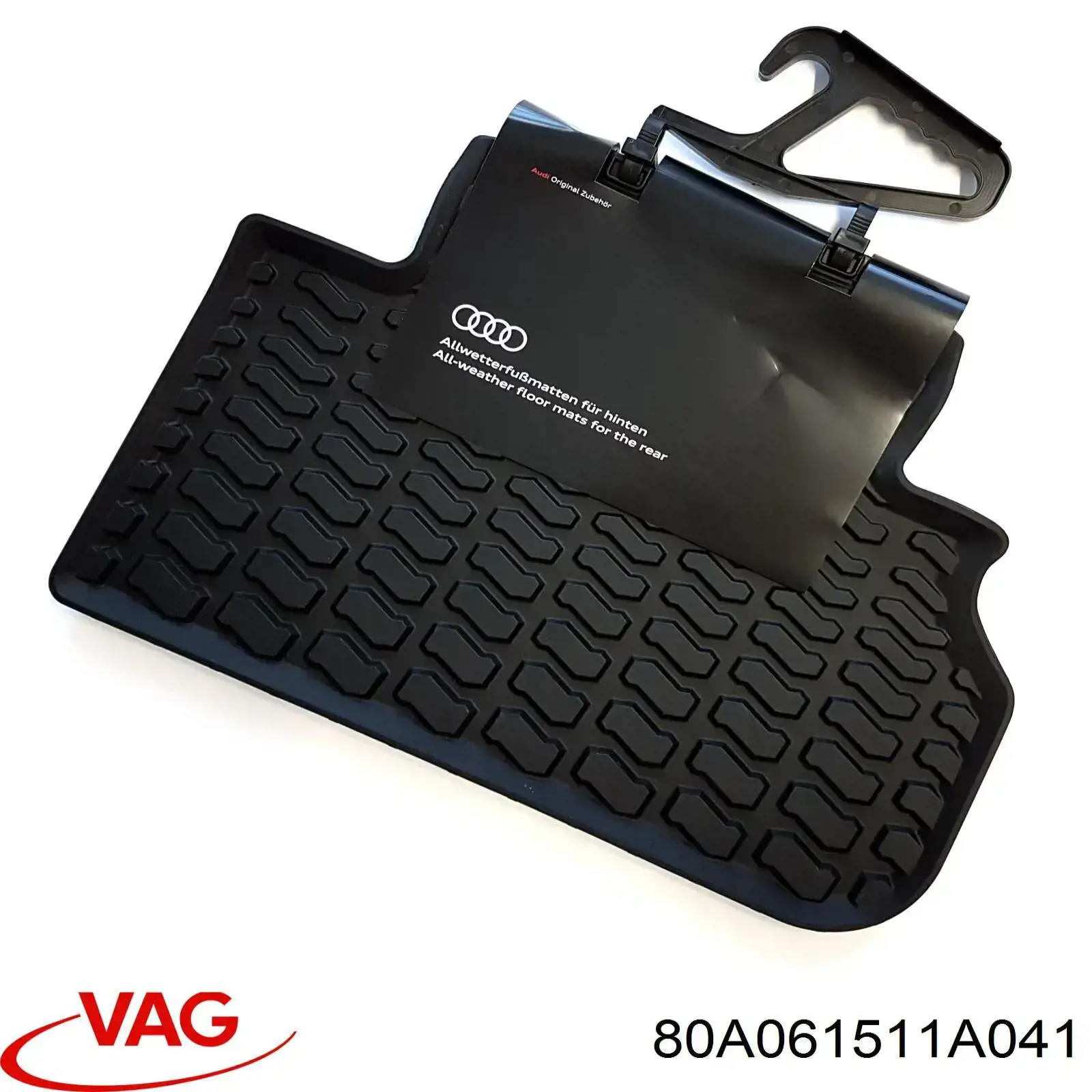 80A061511A041 VAG Tapete traseiro, kit de 2 un.
