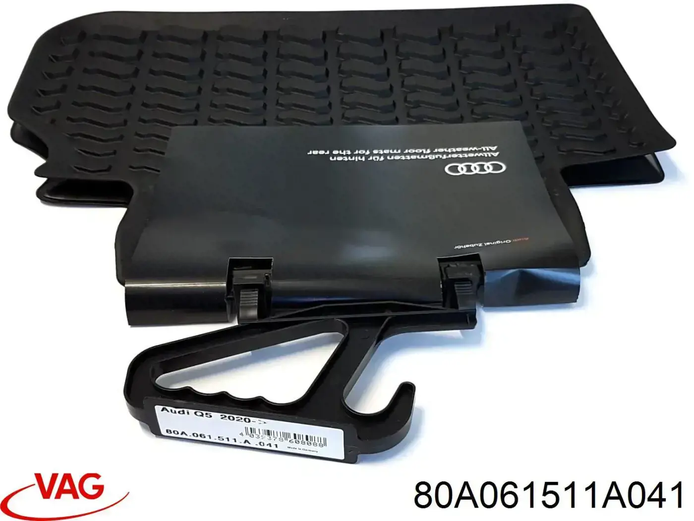 Tapete traseiro, kit de 2 un. VAG 80A061511A041 preço, a partir de 90,28 USD
