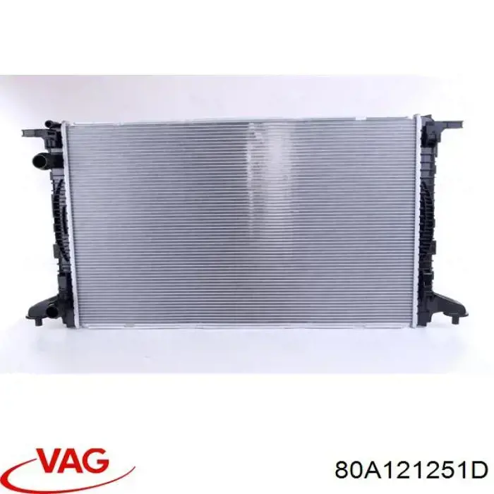 Radiador de esfriamento de motor VAG 80A121251D preço, a partir de 228,14 USD