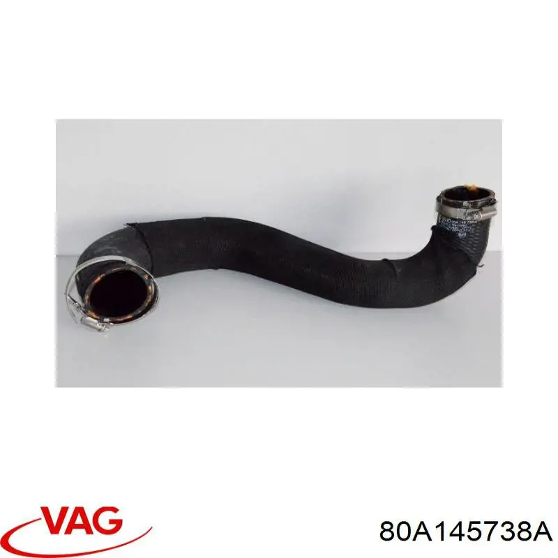 80A145738A VAG Mangueira (cano derivado) de intercooler