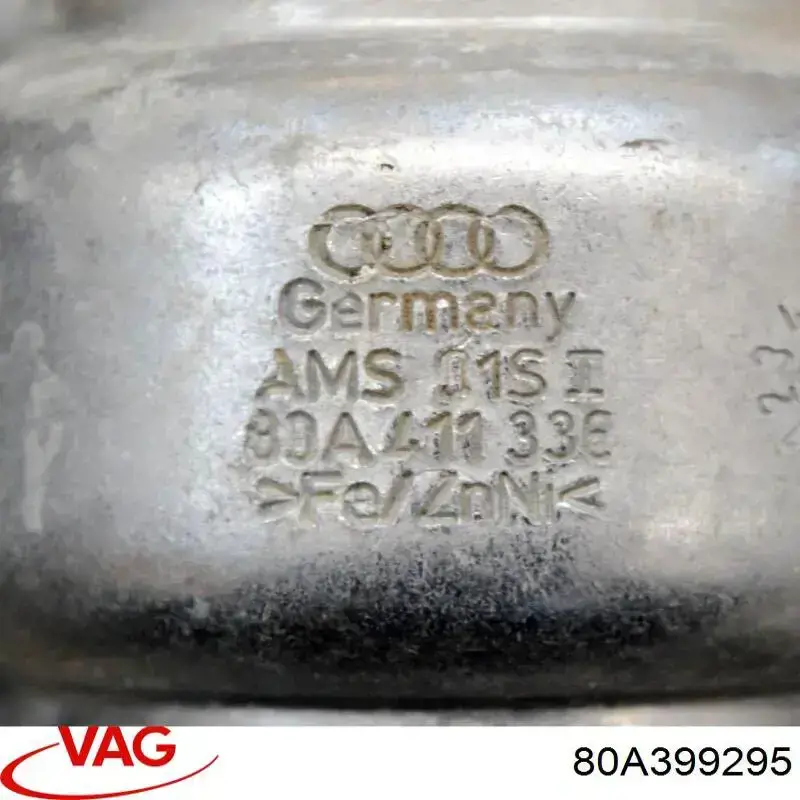 Consola de viga dianteira 80A399295 VAG
