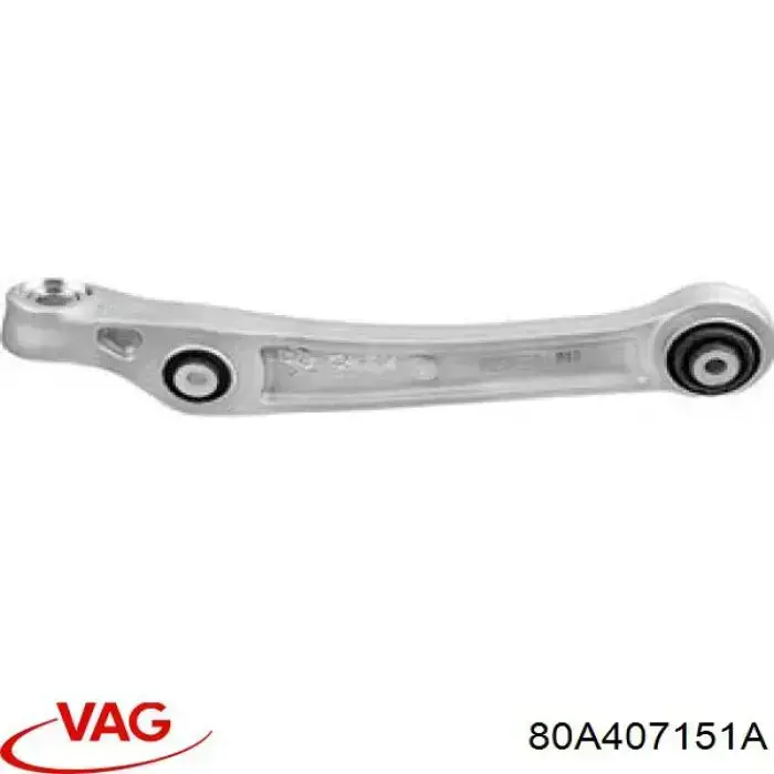 Braço oscilante inferior esquerdo de suspensão dianteira VAG 80A407151A preço, a partir de 111,50 USD