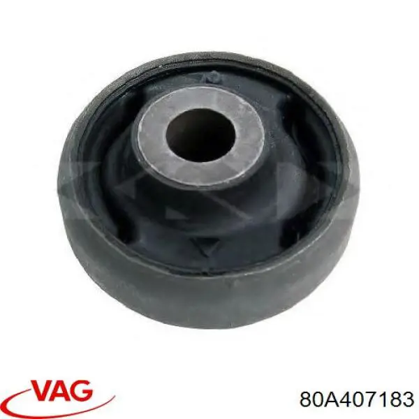 80A407183 VAG Bloco silencioso dianteiro do braço oscilante inferior