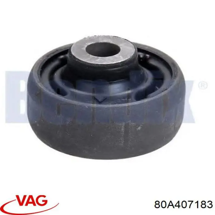 Bloco silencioso dianteiro do braço oscilante inferior VAG 80A407183 preço, a partir de 38,77 USD