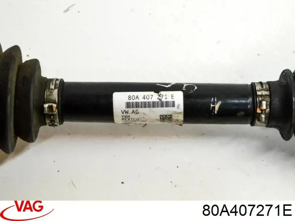 Semieixo (acionador) dianteiro B10616 Borsehung