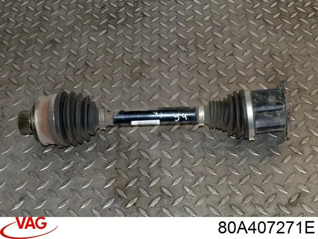 Semieixo (acionador) dianteiro Borsehung B10616