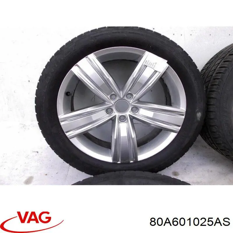 80A601025AS VAG Discos de roda de aleação ligeira (de aleação ligeira, de titânio)