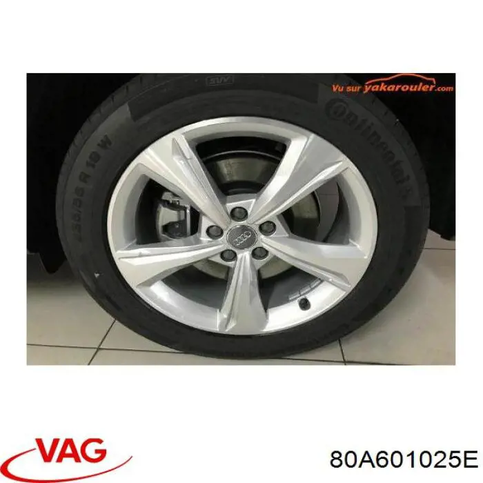 80A601025E VAG Discos de roda de aleação ligeira (de aleação ligeira, de titânio)
