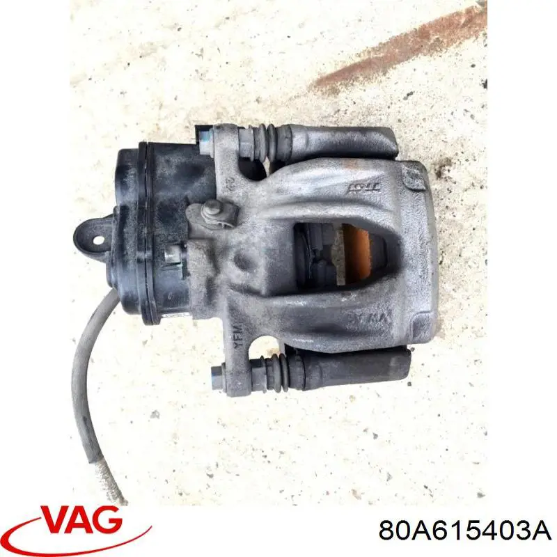 Suporte do freio traseiro esquerdo VAG 80A615403A preço, a partir de 185,93 USD
