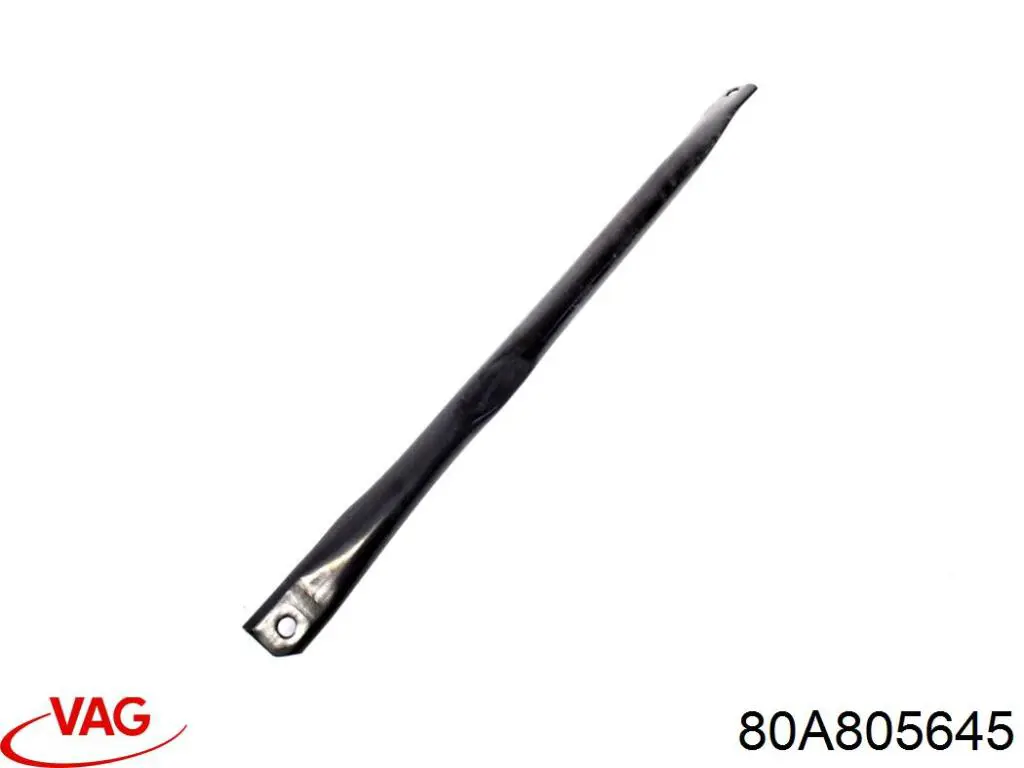 80A805645 VAG Barra separadora esquerda das vigas dianteiras de suspensão