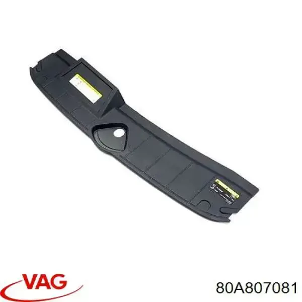 Placa sobreposta superior do painel dianteiro (de suporte do radiador) VAG 80A807081 preço, a partir de 53,27 USD
