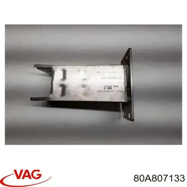 80A807133 VAG Consola de reforçador do pára-choque dianteiro