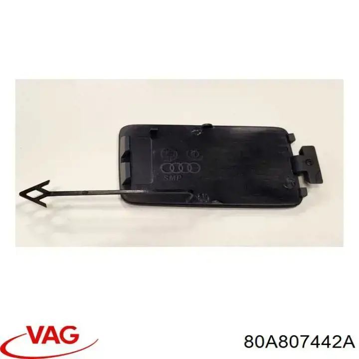 Tampão dianteira do pára-choque do gancho de reboque VAG 80A807442A preço, a partir de 23,79 USD
