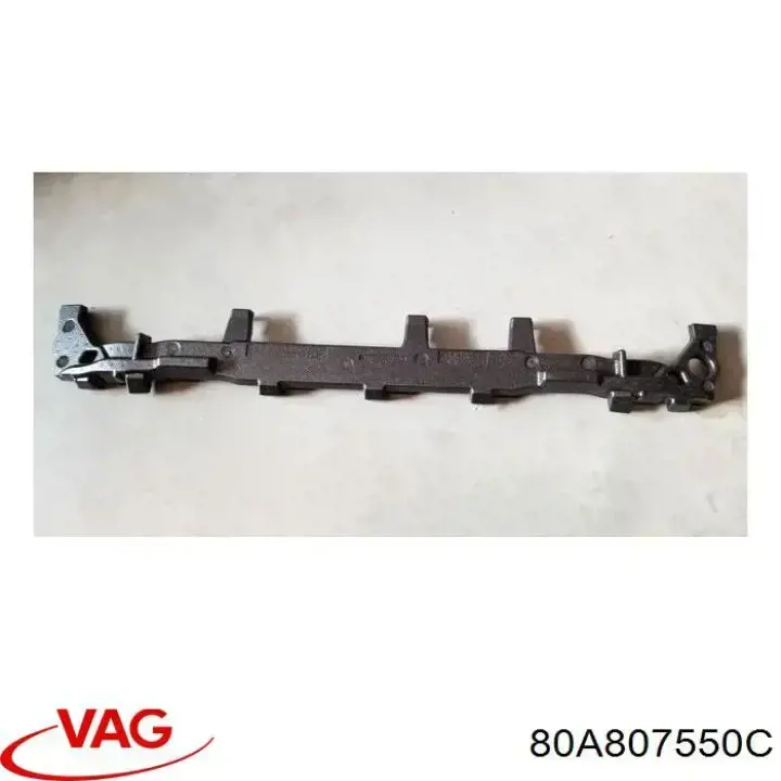 80A807550C VAG Absorvedor (enchido) do pára-choque dianteiro