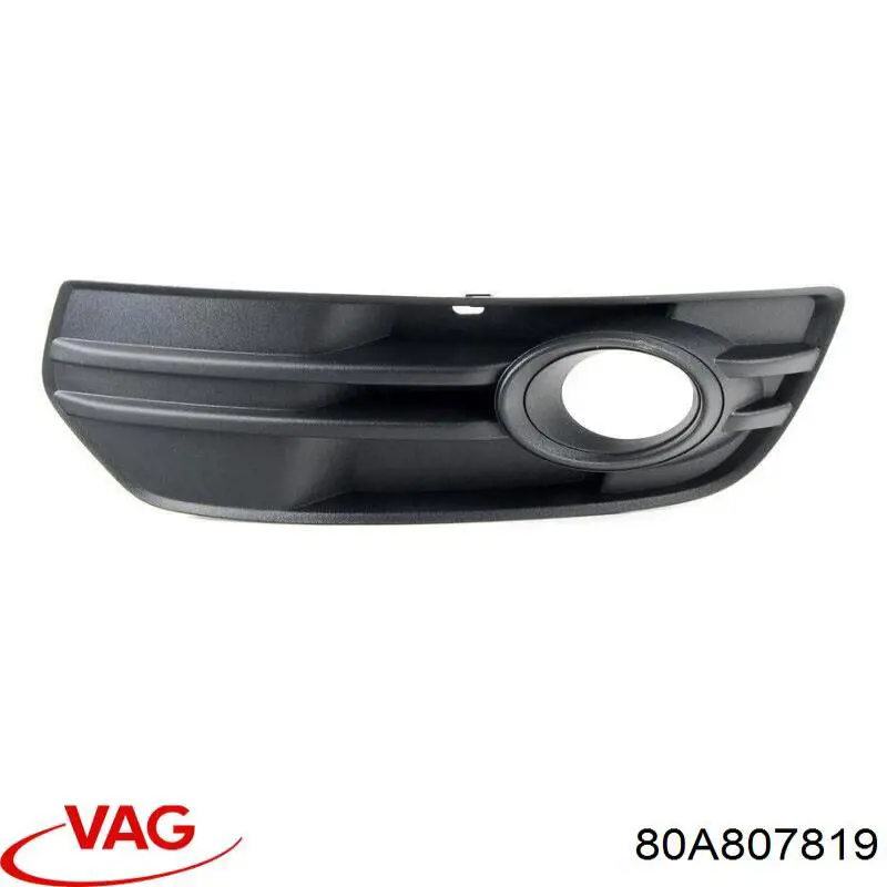 Placa sobreposta do pára-choque dianteiro VAG 80A807819 preço, a partir de 41,13 USD