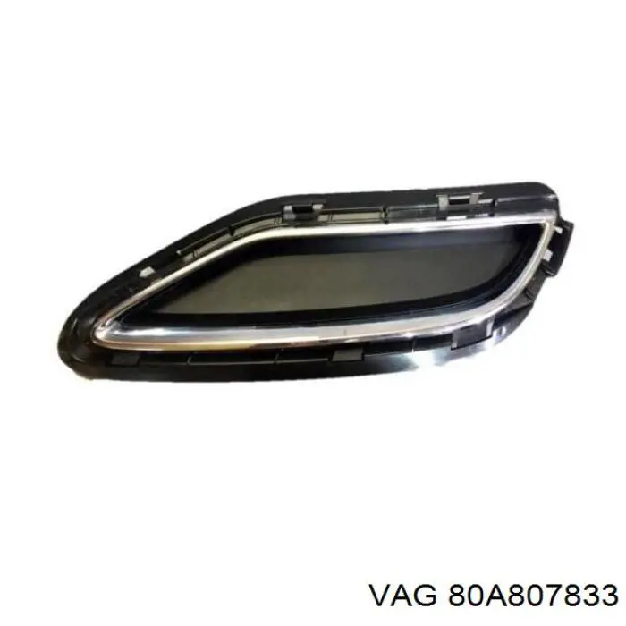 80A8078332ZZ VAG Moldura esquerda do pára-choque traseiro