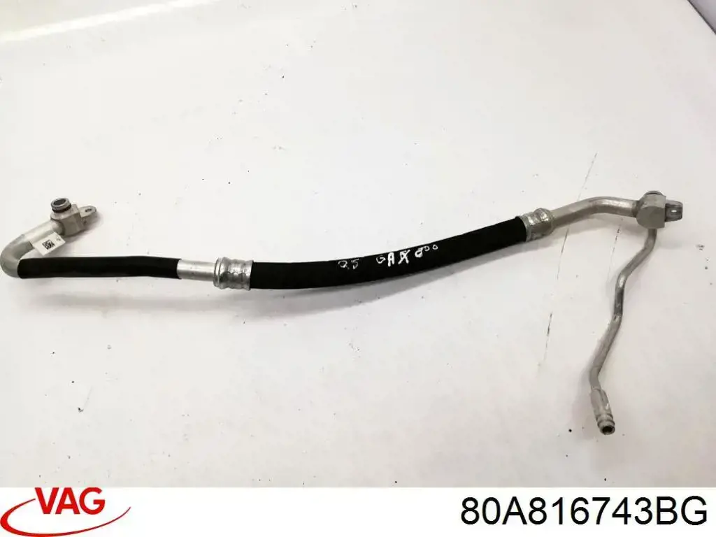 80A816743BG VAG Mangueira de aparelho de ar condicionado, desde o vaporizador até o compressor