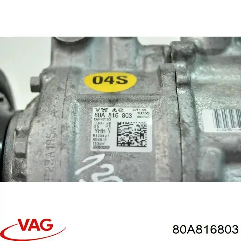 Compressor de aparelho de ar condicionado VAG 80A816803 preço, a partir de 398,40 USD