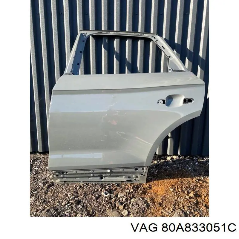 Porta traseira esquerda VAG 80A833051C preço, a partir de 1195,20 USD