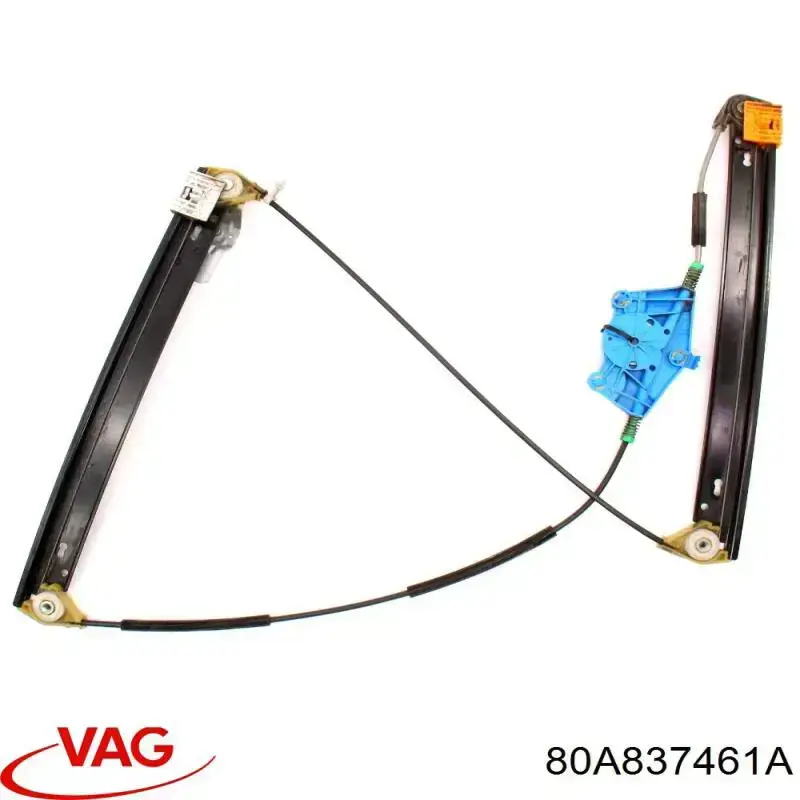 Mecanismo de acionamento de vidro da porta dianteira esquerda VAG 80A837461A preço, a partir de 112,37 USD
