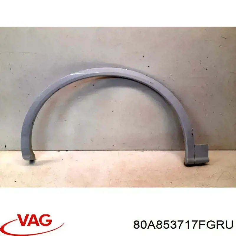 Expansor (placa sobreposta) de arco do pára-lama dianteiro esquerdo VAG 80A853717FGRU preço, a partir de 314,27 USD