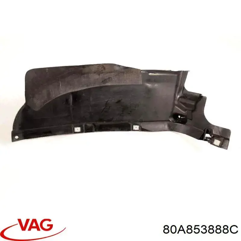 Proteção direita do pára-choque dianteiro VAG 80A853888C preço, a partir de 85,02 USD