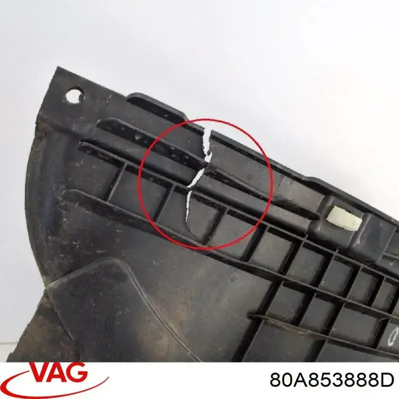 Proteção direita do pára-choque dianteiro VAG 80A853888D preço, a partir de 70,41 USD
