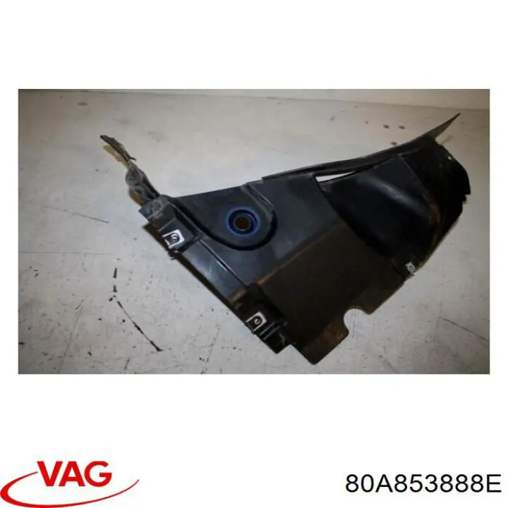 Escudo protetor contra o barro de arco dianteiro do pára-lama VAG 80A853888E preço, a partir de 85,02 USD