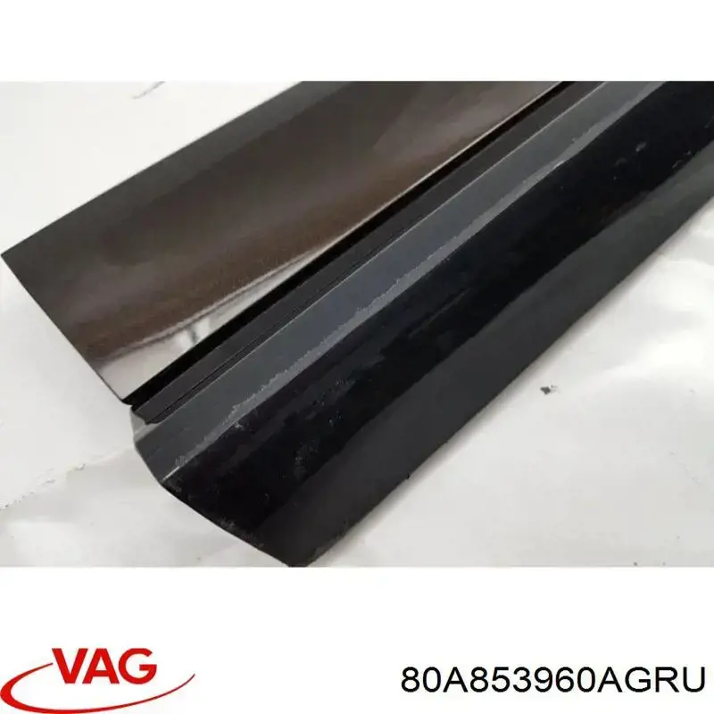 Placa sobreposta (moldura) externa dianteira direita de acesso VAG 80A853960AGRU preço, a partir de 122,01 USD