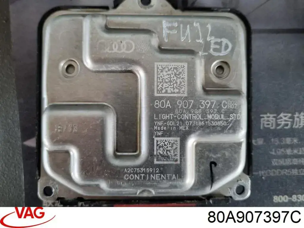 Módulo de direção (Centralina eletrônica) das luzes VAG 80A907397C preço, a partir de 362,29 USD