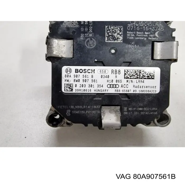 80A907561B VAG Sensor de radar de distância