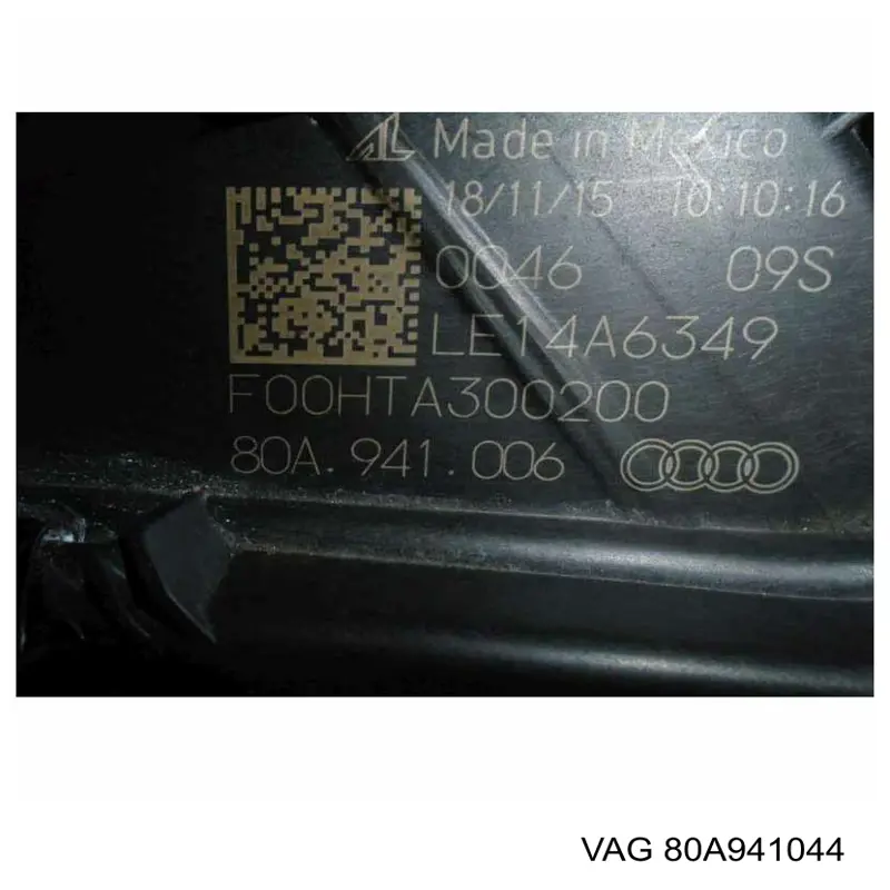 80A941044F VAG Luz direita